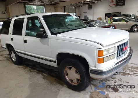 1998 GMC Yukon Sle из США, поврежденный, VIN 1GKEK13R1WJ735108